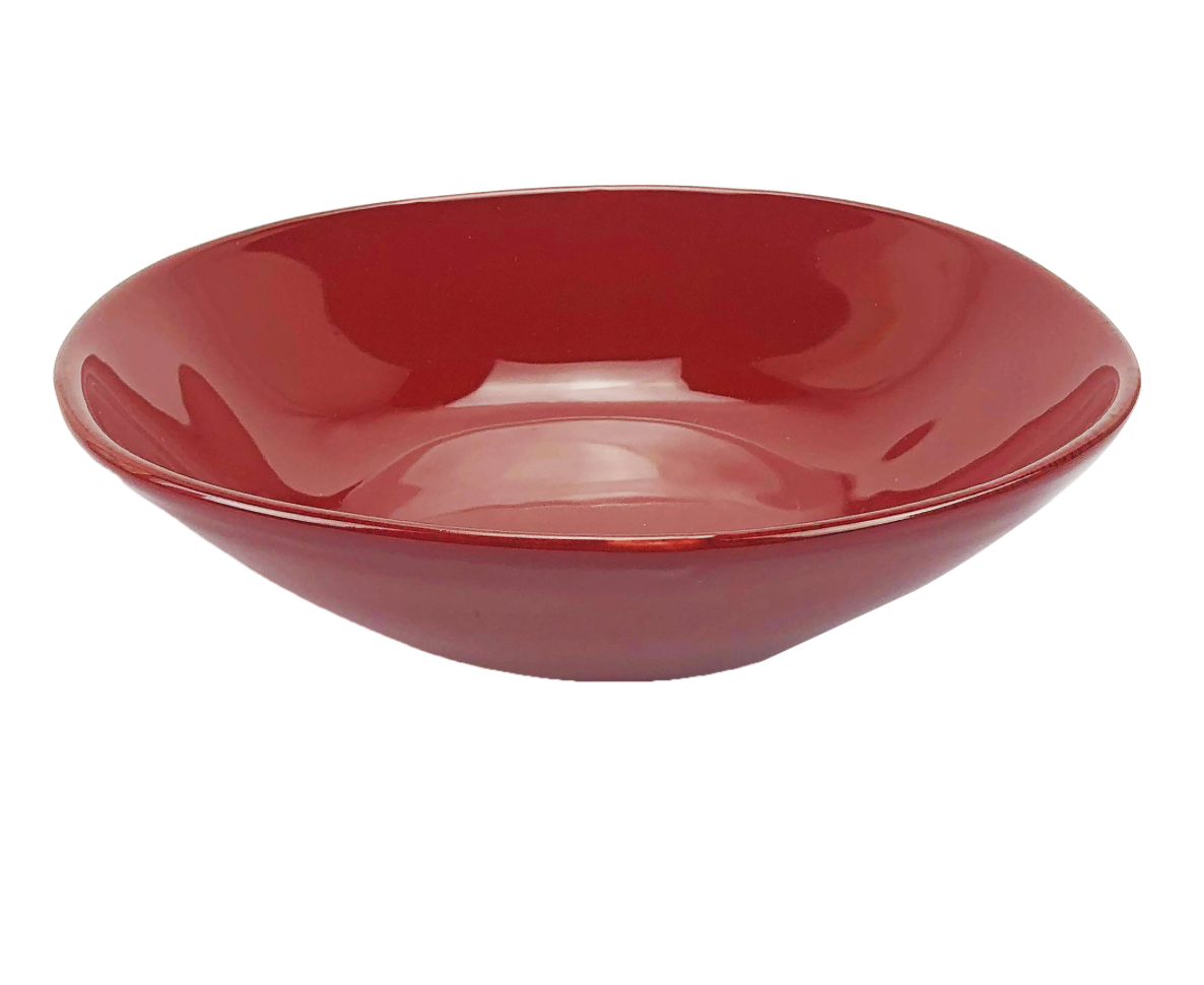 ARCUCCI MATERIA INSALATIERA UNICOLORE - Bordeaux